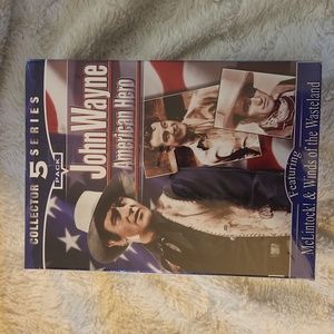 NWT John Wayne American Hero 5 Pack VHS
